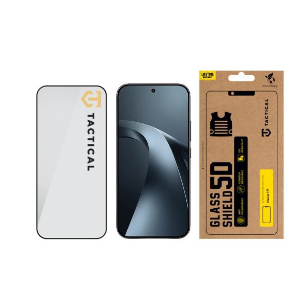 Tactical Glass Shield 5D sklo pre Xiaomi 17T Black 