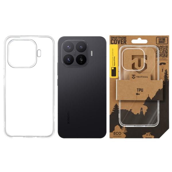 Tactical TPU Kryt pre Xiaomi 17T Pro Transparent 