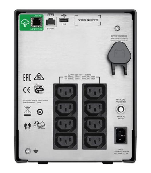 APC Smart-UPS C 1000VA LCD 230V with SmartConnect 