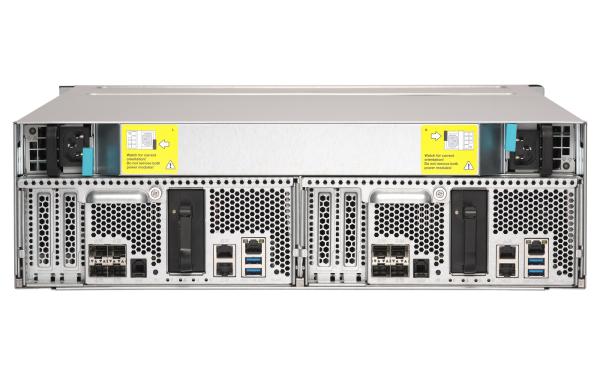 QNAP ES1686Adc-2142IT-128G (Duálny radič, 2x Xeon, 2x 64GB RAM, 16x 3, 5"/ 2, 5" SAS & U.2/ U.3) 