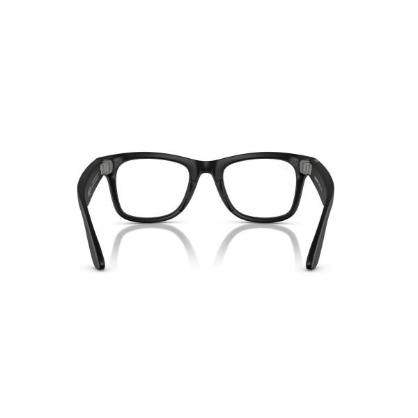 Meta Ray-Ban Gen1 Wayfarer - Matte Black/ Clear to Graphite Green Transitions (Large) 