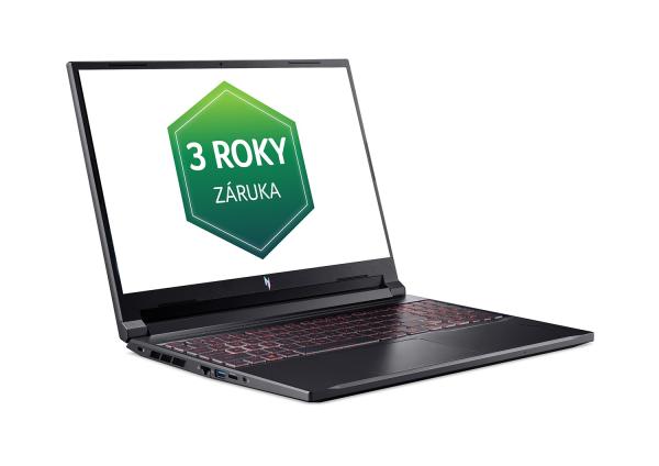 Acer Nitro V 16/ ANV16-42-R01F/ R7-260/ 16"/ WUXGA/ 16GB/ 1TB/ RTX 5060/ W11H/ Black/ 2R 