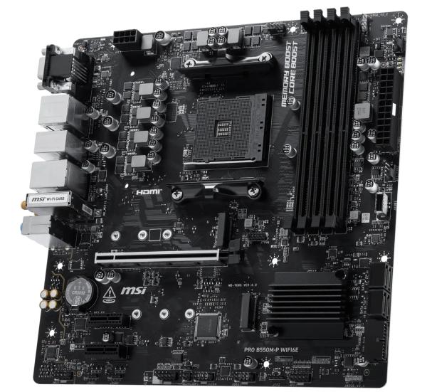 MSI PRO B550M-P WIFI6E/ AM4/ mATX 