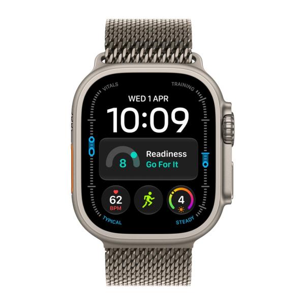 Apple Watch Ultra 4/ 49/ Elegant Band/ Prírodný titán 