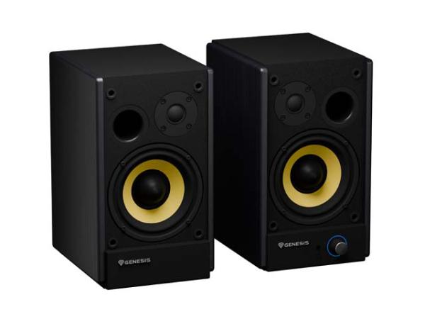 Herné reproduktory Genesis ARSEN 502BT, 60W, Hnedé 