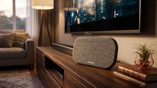 EVOLVEO Xany L, aktívna izbová anténa DVB-T2, filter LTE/ 4G/ 5G 