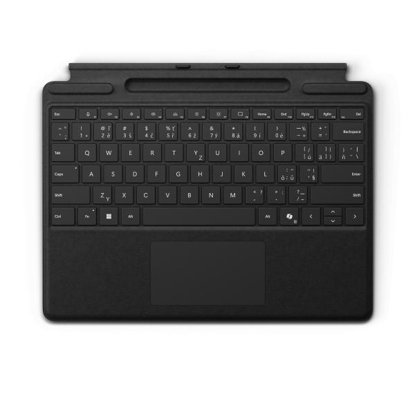 Microsoft Surface Pro Keyboard with Pen Storage (Black), Commercial, cz&sk (potlač) 