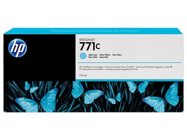 HP no 771C svetlo azúrová ink.kazeta, B6Y12A