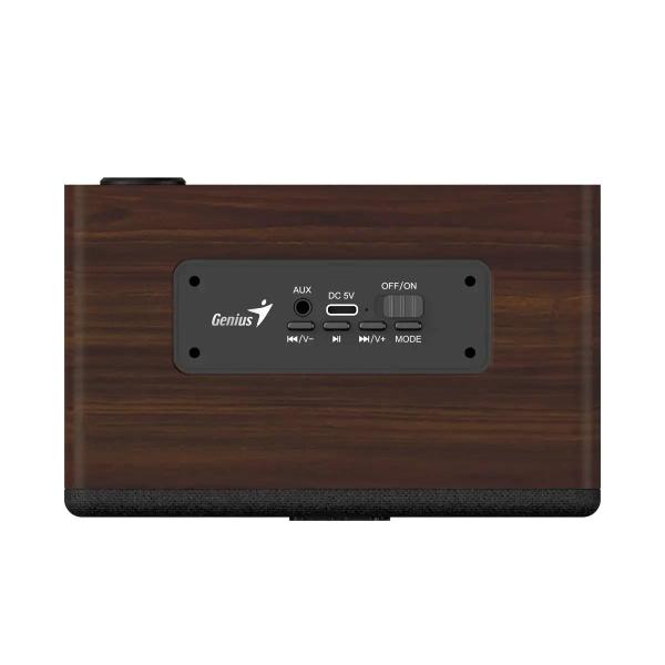GENIUS repro SP-918BT, BT tmavé drevo 