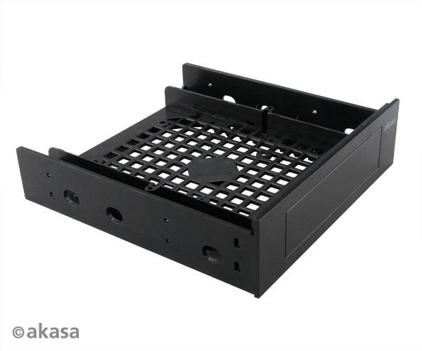 AKASA 3.5"/ SSD/ HDD adaptér do 5, 25" pozície 