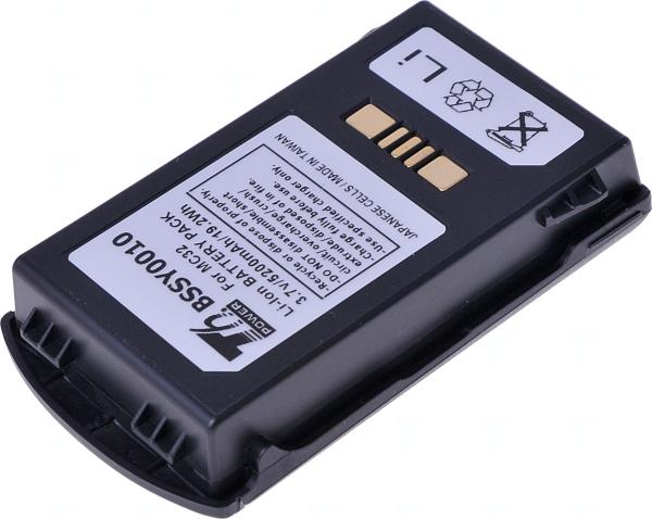 Batéria T6 Power pre Motorola Zebra MC3200, MC32N0-G, MC32N0-R, MC32N0-S, 5200mAh, 19, 2Wh, Li-ion 