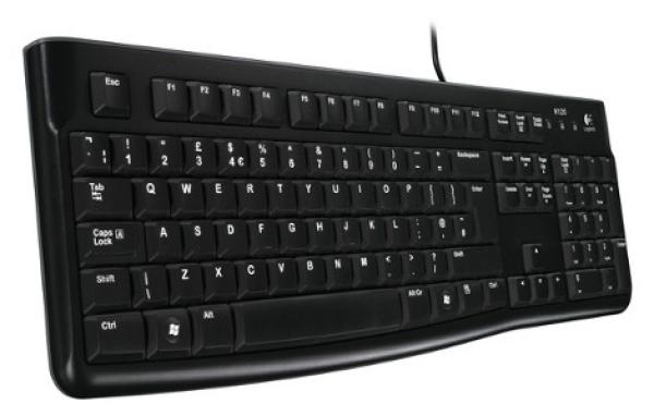 Logitech K120/ Drôtová USB/ CZ- SK layout/ Čierna