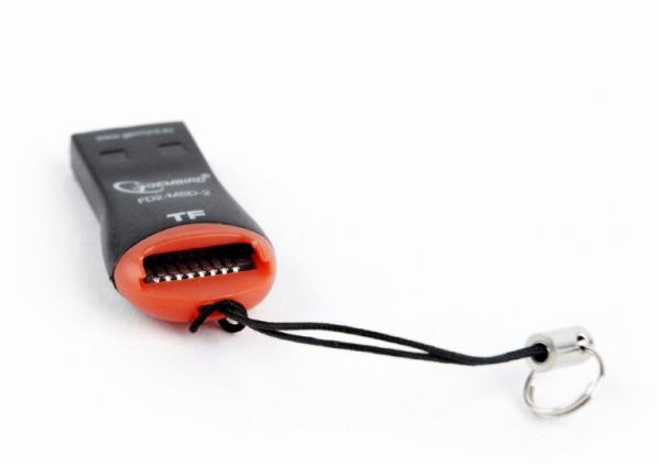 GEMBIRD Čítačka kariet, microSD, USB 