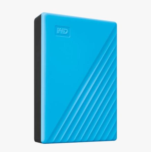 WD My Passport/ 4TB/ HDD/ Externý/ 2.5"/ Modrá/ 3R 