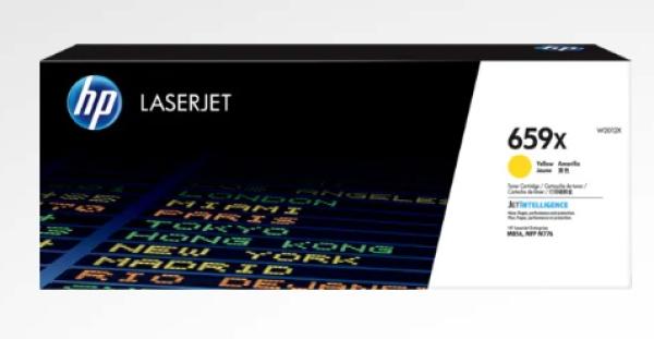 HP Žltá originálna tonerová kazeta HP 659X