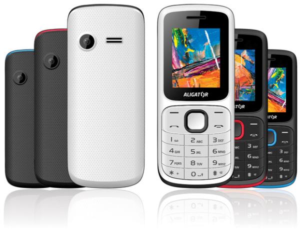 ALIGATOR D210 Dual sim čierno-modrý 