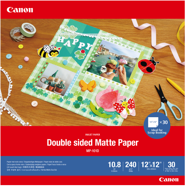 Canon MP-101D Matný papier 12x12