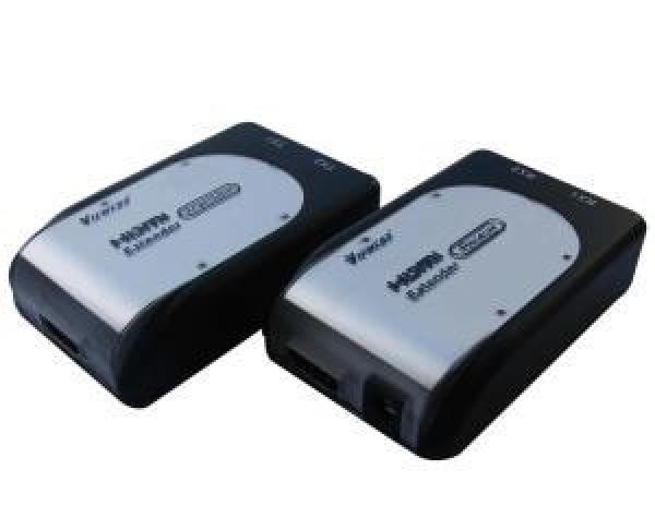 HDMI extender na 60m cez 2x Cat5e