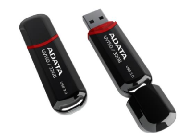 ADATA UV150/ 32GB/ USB 3.2/ USB-A/ Čierna