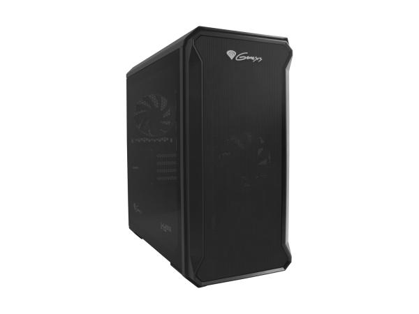 Počítačová skriňa Genesis IRID 503 V2/ Micro Tower/ Transpar./ Čierna