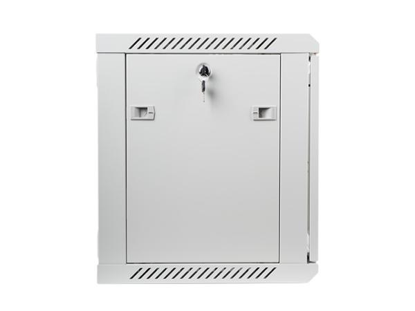 Nástenný rack 19"" 9U 600X450mm sivý flat pack 