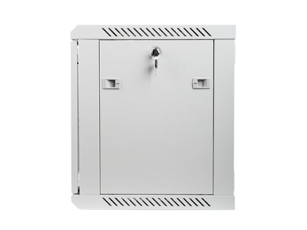 Nástenný rack 19"" 9U 600X450mm sivý flat pack 