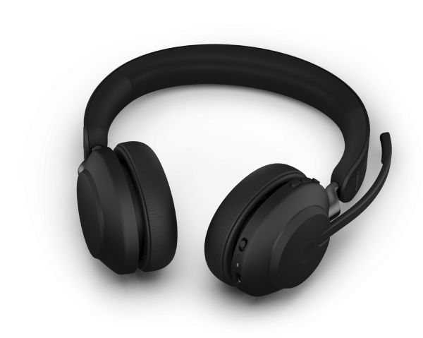 Jabra Evolve2 65/ Stereo/ USB/ BT/ Bezdrať/ MS/ Stand/ Čierna 