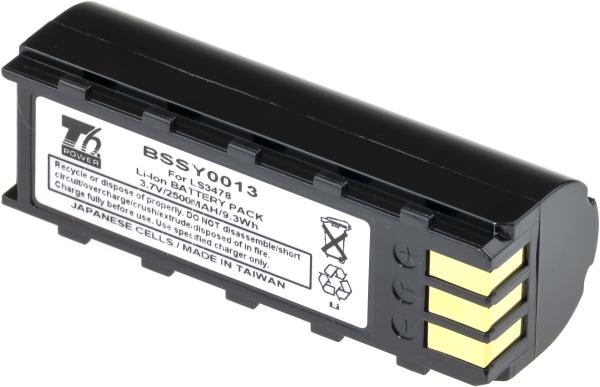 Batéria T6 Power pre Symbol Motorola Zebra LS3478, LS3578, DS3478, DS3578, 2500mAh, 9, 3Wh, Li-ion