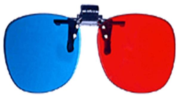 PRIMECOOLER PC-AD3 3D GLASS / 3D OKULIARE (red/ blue pre dioptrické okuliare)