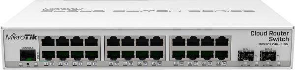 MikroTik CRS326-24G-2S+IN, 24port GB cloud router switch