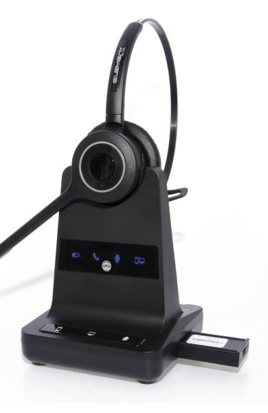 JPL X500 DECT modulárna náhlavná súprava, základňa s náhl. súpravou na jedno ucho 