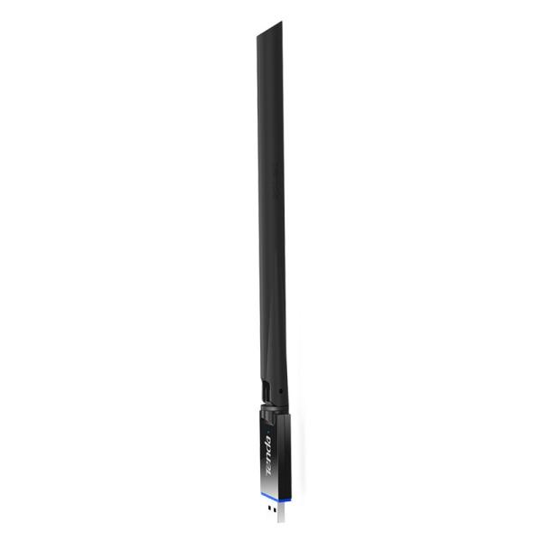 Tenda U10 WiFi AC USB adaptér, 650 Mb/ s, 802.11 ac/ a/ b/ g/ n, anténa 6 dBi, Windows, autoinštalácia 