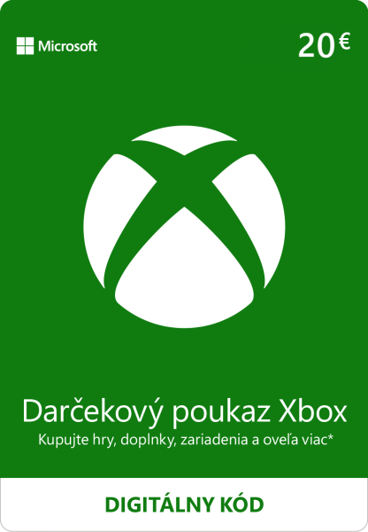 ESD XBOX - Dárková karta Xbox 20 EUR