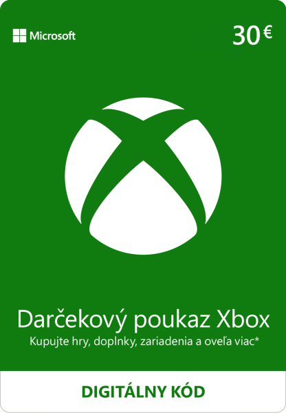 ESD XBOX - Dárková karta Xbox 30 EUR