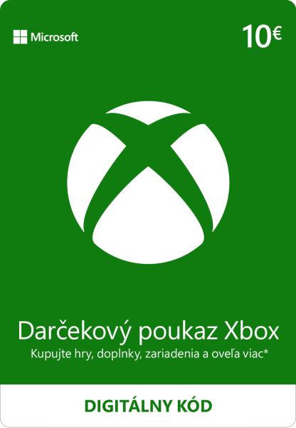 ESD XBOX - Dárková karta Xbox 10 EUR
