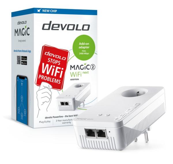 devolo Magic 2 WiFi next rozširujúci modul 2400 Mbps