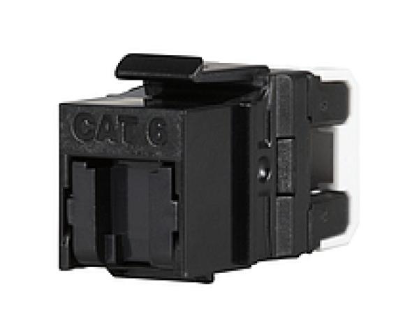 MULTIPACK 24 ks - rýchlozarezávací keystone Solarix CAT6 UTP SXKJ-6-UTP-BK-NA Comp. Level a 4PPoE
