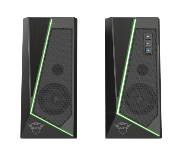 TRUST GXT609 ZOXA RGB/ Stereo/ 12W/ Čierna 