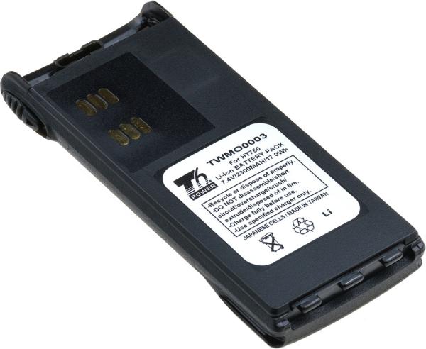 Batéria T6 Power pre Motorola GP320, GP340, GP360, GP380, Li-ion, 2300mAh, 17Wh
