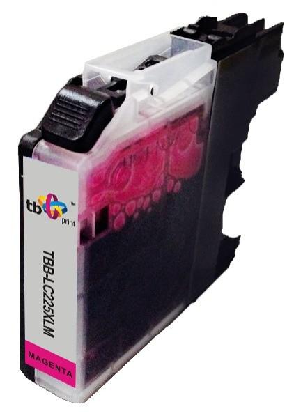 Ink. kaz. TB komp. s Brother LC225XL Magenta Nová 