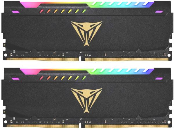 Patriot Viper/ DDR4/ 64GB/ 3600MHz/ CL20/ 2x32GB/ RGB/ Black