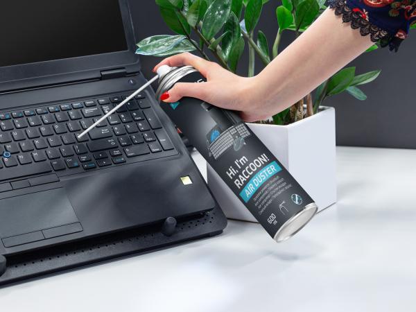 Natec stlačený vzduch RACCOON AIR 600 ml 