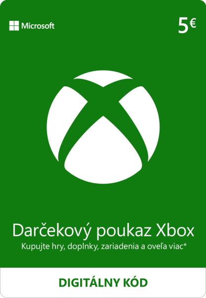 ESD XBOX - Dárková karta Xbox 5 EUR