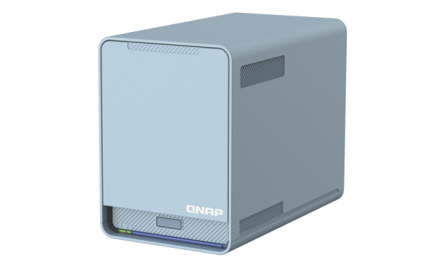 QNAP trojpásmový Wi-Fi SD-WAN Mesh AC2200 router/ NAS - QMiroPlus-201W (2x SATA / 1x 2, 5GbE / 4x GbE) 