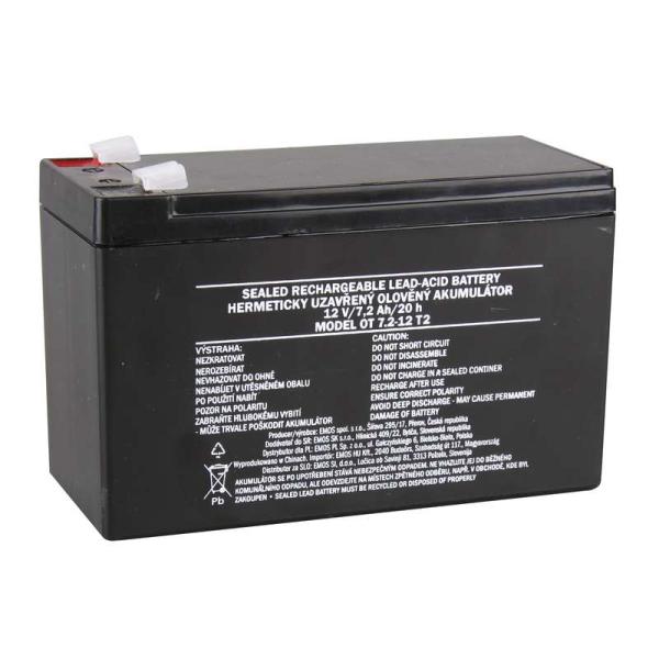 AKUMULÁTOR SLA 12V 7, 2 Ah FA6, 3