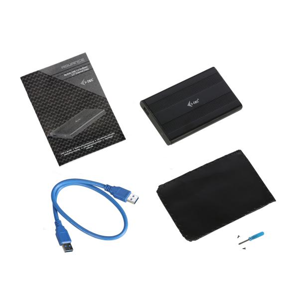 i-tec MYSAFE AluBasic 2, 5" USB 3.0 SATA Case 
