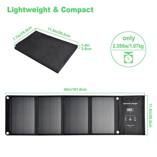 Solárny panel Viking 28W