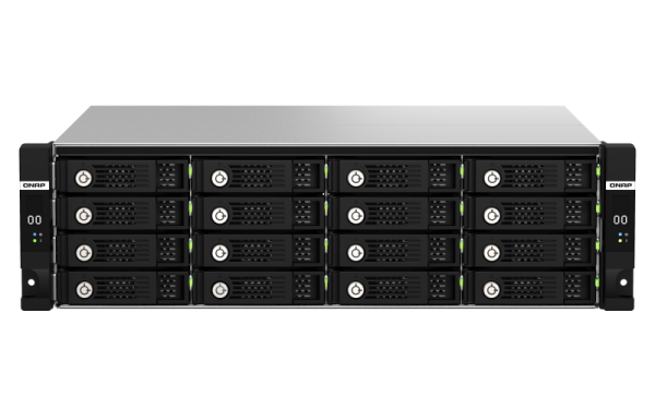 QNAP TL-R1620Sdc - 16 pozičný 3U SAS 12Gbps JBOD dual controller rozširovacia jednotka