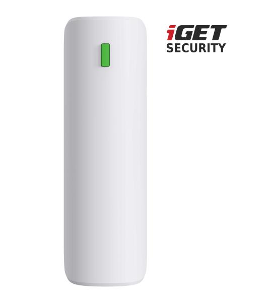 iGET SECURITY EP10 - bezdrôtový senzor vibrácií (rozbitie skla a pod.) pre alarm M5