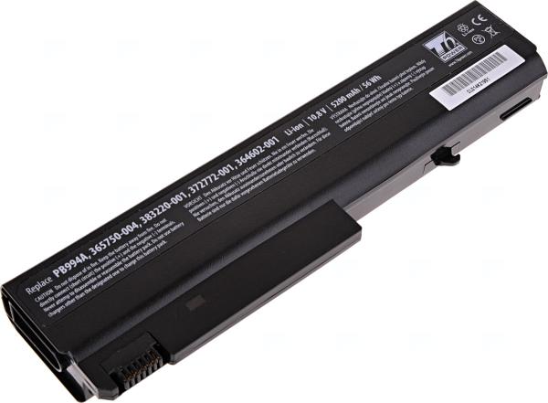 Batéria T6 Power HP nx6110, nx6120, nc6110, nc6120, 6510b, 6710b, 6910p, 5200mAh, 56Wh, 6cell